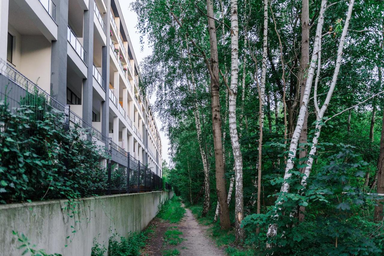 Lumina Apartment With Balcony Overlooking The Park Lodz  Exterior photo