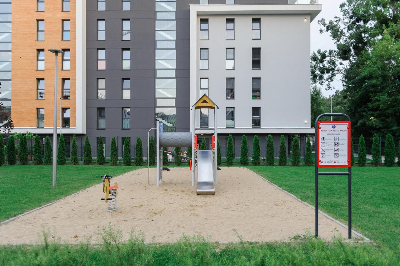 Lumina Apartment With Balcony Overlooking The Park Lodz  Exterior photo